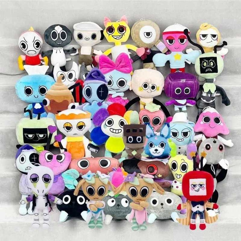 2026 New hot item  40 Styles Cute World Ragdoll Filled Horror Game Small Stone Plush Toy Soft Pillow Doll Children's Gift Doll Children's Gift