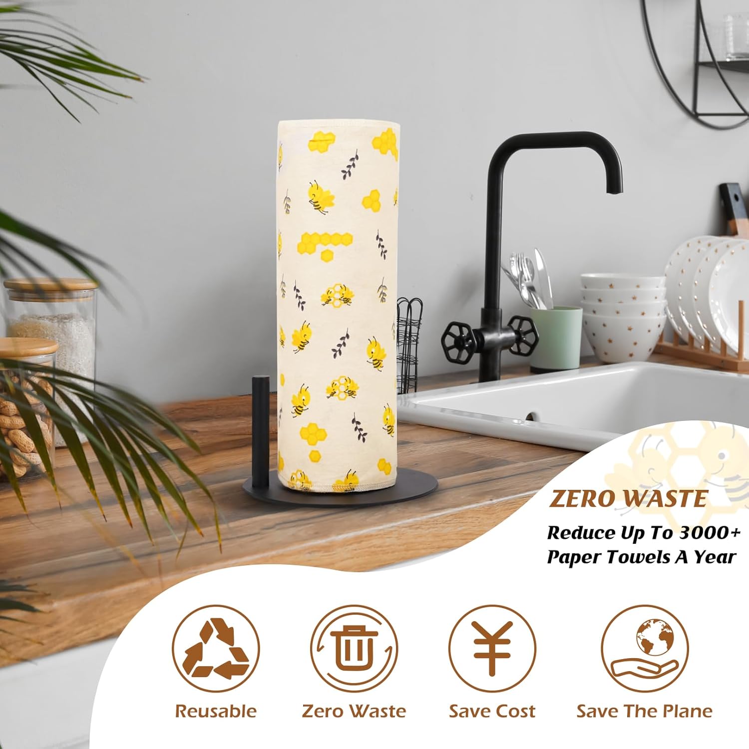 Paper Towels Washable Roll: 25Pack Cloth Paper Towels 11.8x11.8In Absorbent Soft Flannel Paperless Towels Alternative for Kitchen Napkins Zero (, Large) Paper Towels Washable Roll: 25Pack Cloth Paper Towels 11.8x11.8In Absorbent Soft Flannel Paperless Towels Alternative for Kitchen Napkins Zero (, Large)