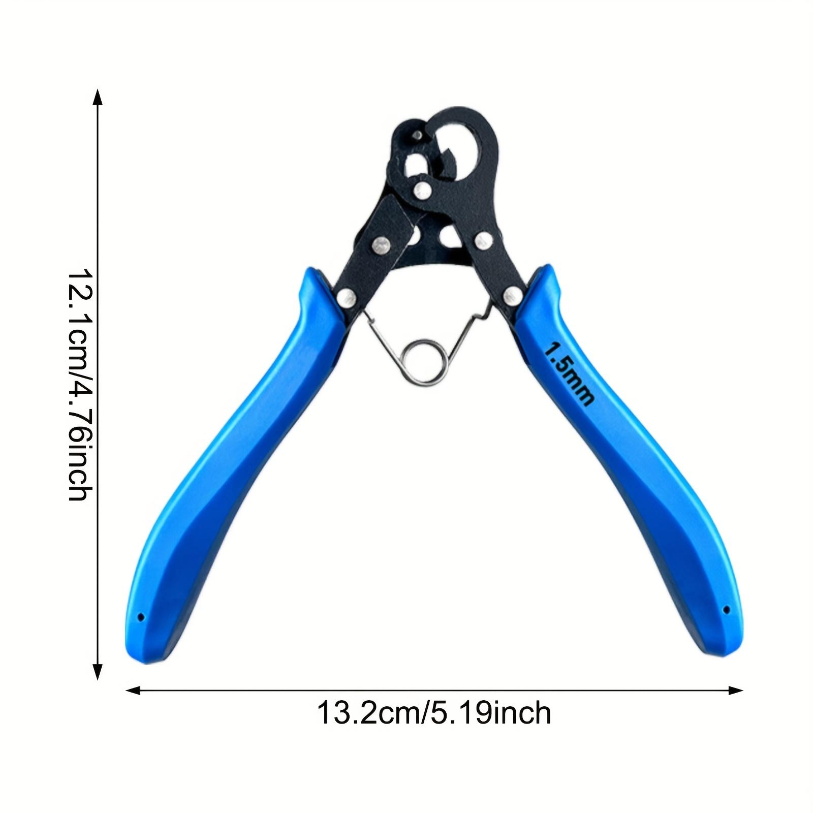 1 Pack 1.5mm Coil Needle Pliers, Roll Copper Wire 0.6mm-1.0mm, Metal Loop Tool, Efficient Design, Durable and Long-Lasting, Hand Tools