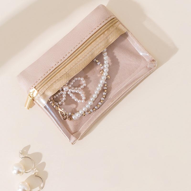 Portable Jewelry Storage Bag, Jewelry Organizer, Jewelry Box, Travel Jewelry Storage Bag, Home Organizer for Earrings, Necklace, Ring, Bracelet, Accessories Box, Multi Compartment Design