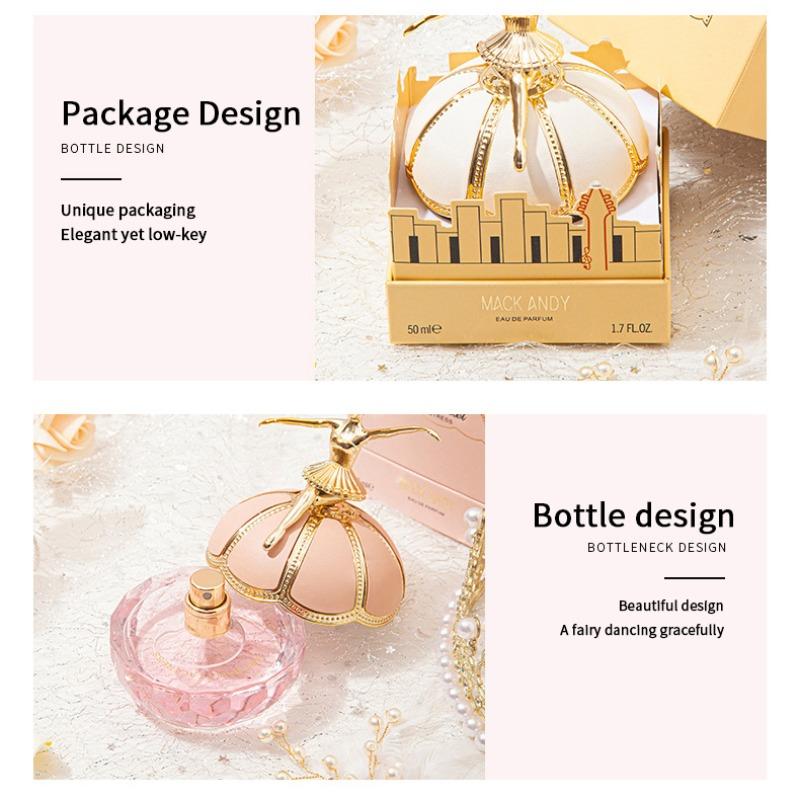 Women's Perfume 50ML, Floral Fruity Fragrance for Women & Girls, Perfect Gift for Valentine's Day, Daily Use & Special Occasions