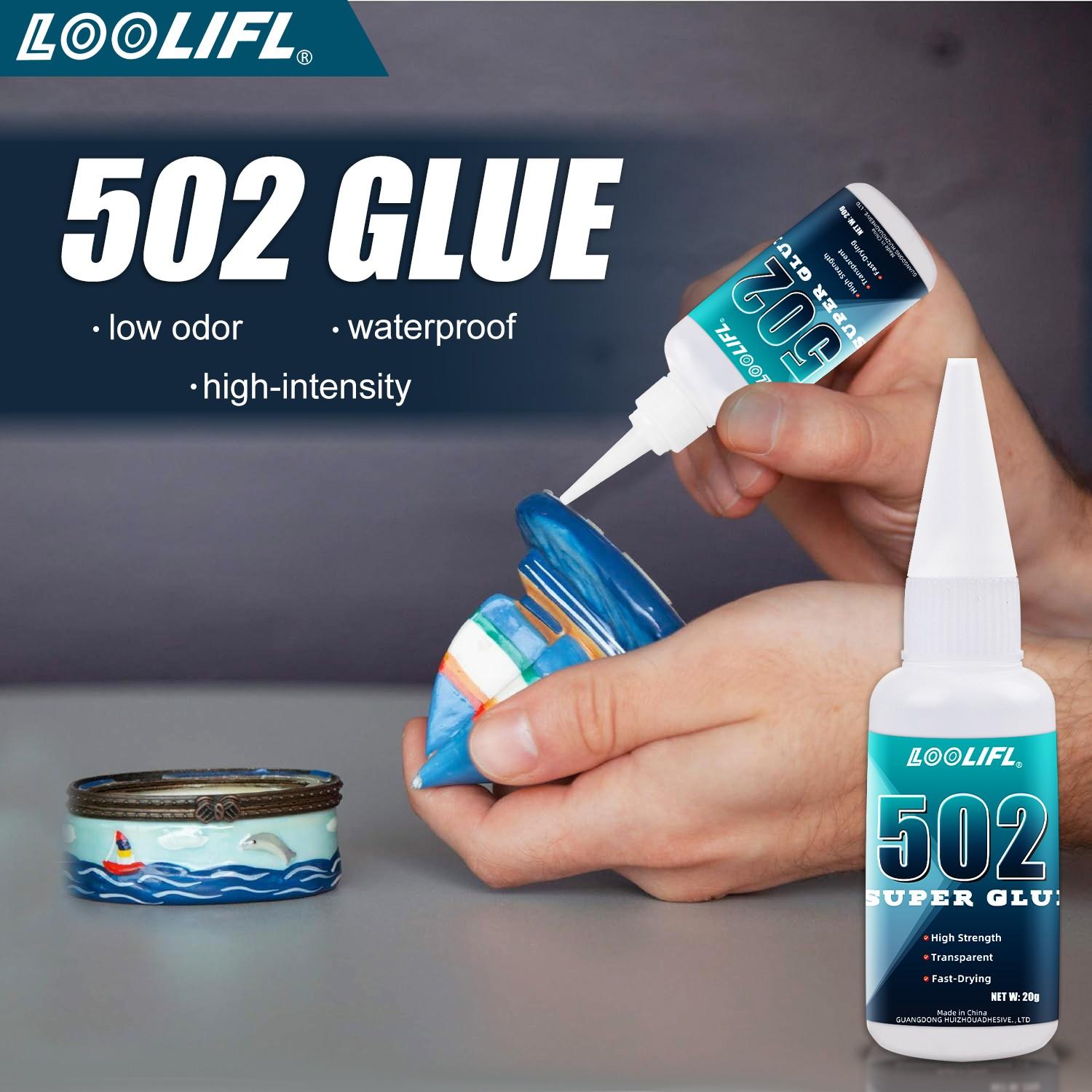 5pcs Super Glue, 0.7oz Liquid Adhesive, Durable Multi-Purpose Bonding Agent, Ideal for DIY Projects, Craft Supplies, Repair Needs