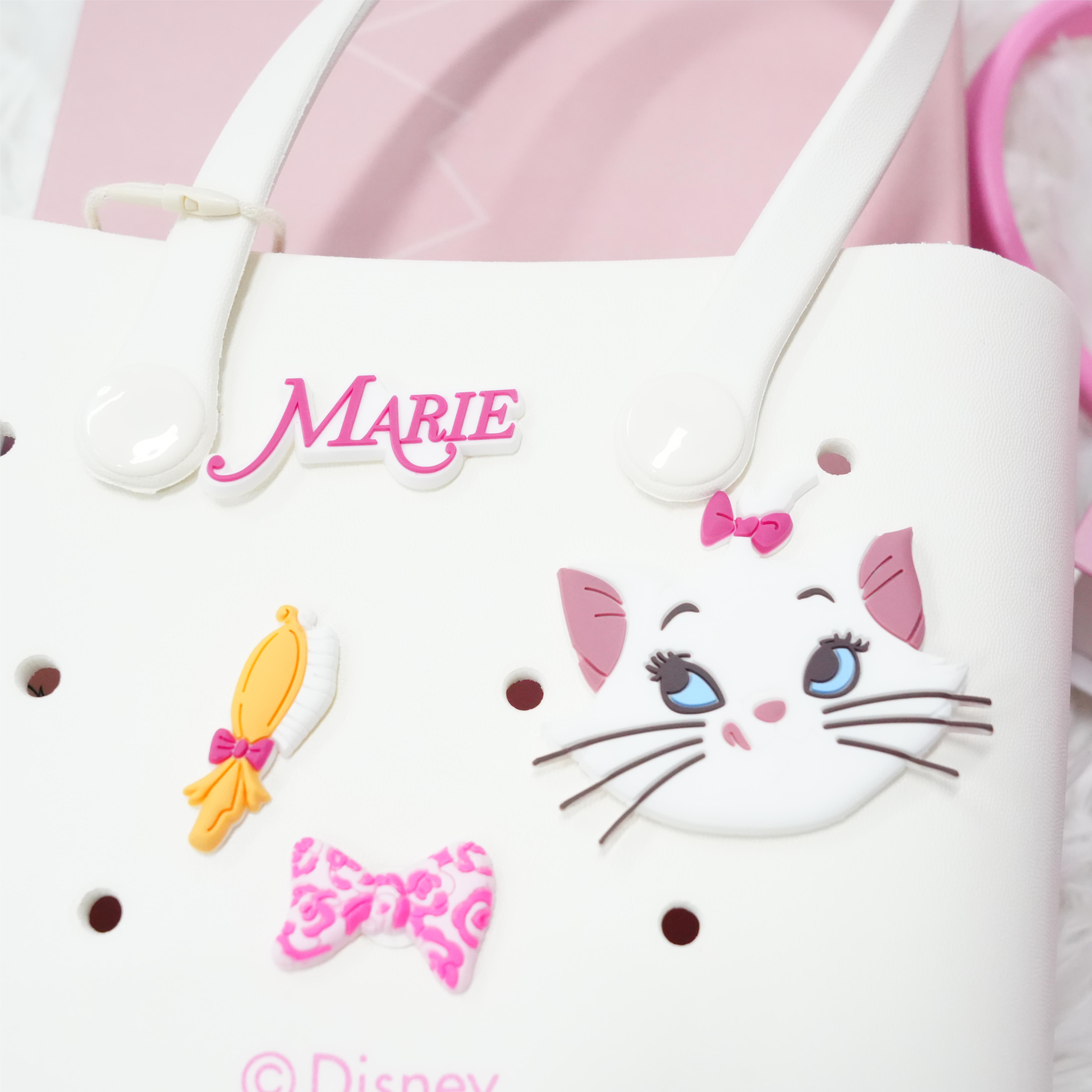 【Festive Bag】Barbie Daylight Shiny Series Blue Bento Bag with Holes + Disney Series Mini Bento Tote Bag (Marie Cat) - Holiday Candy Combo Set, Holiday & Holiday Haul