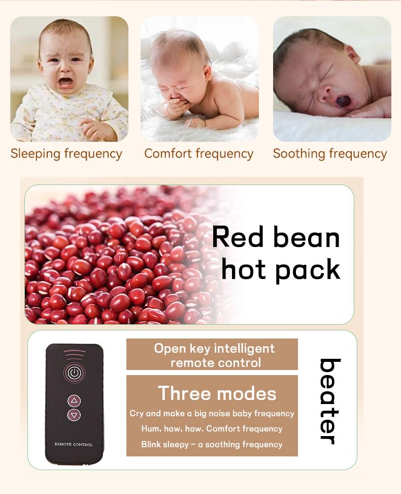 Baby Sleeping Pillow Big White Goose Patting Soother Animals Shaped Sleep Aid Calming Companion for Bedtime