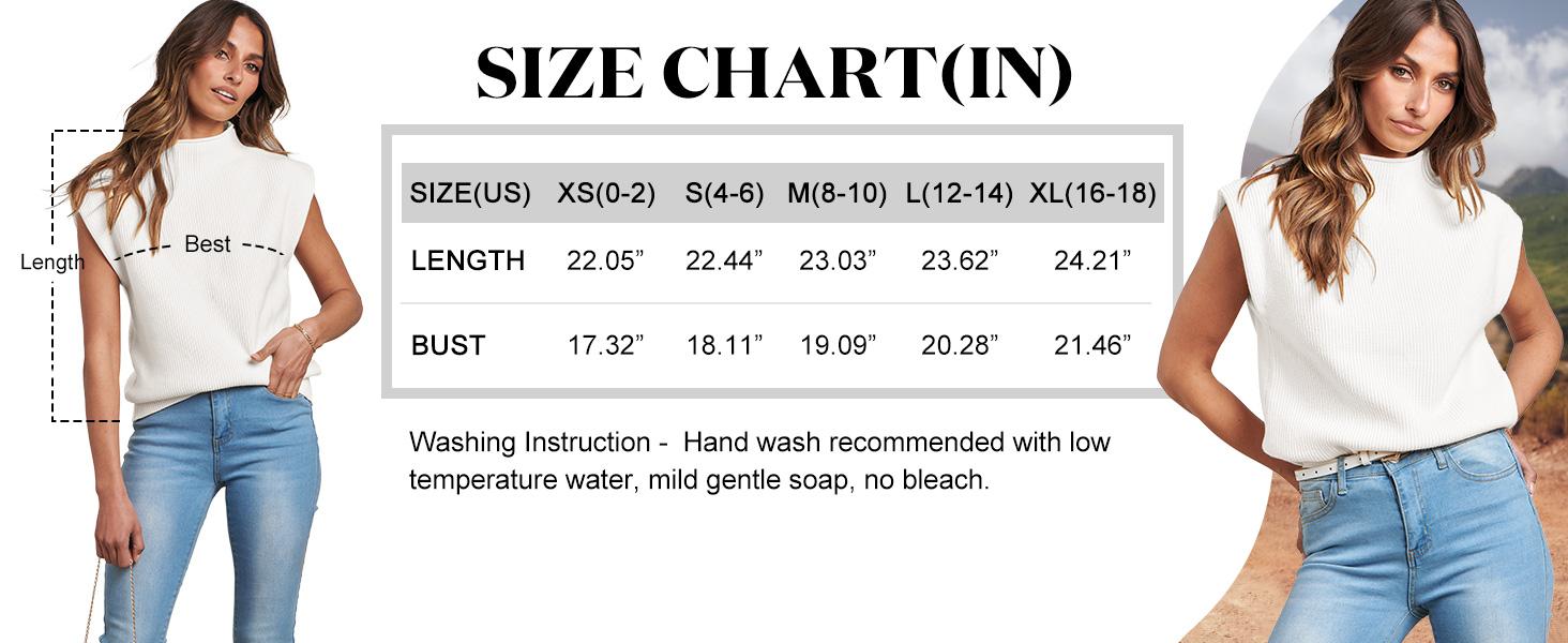 ANRABESS Women's Mock Neck Sleeveless Sweater Vest Casual Solid Cap Sleeve Knit Pullover Tank Tops 2025 Clothes