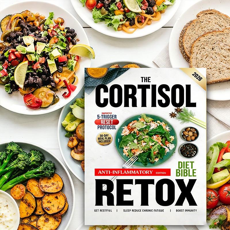 The Cortisol Detox Diet Bible: 3 in 1 | A 30-Day Plan Built on the Innovative 5-TRIGGER RESET PROTOCOL to Balance Hormones, Restore Energy and Achieve Lasting Weight Loss