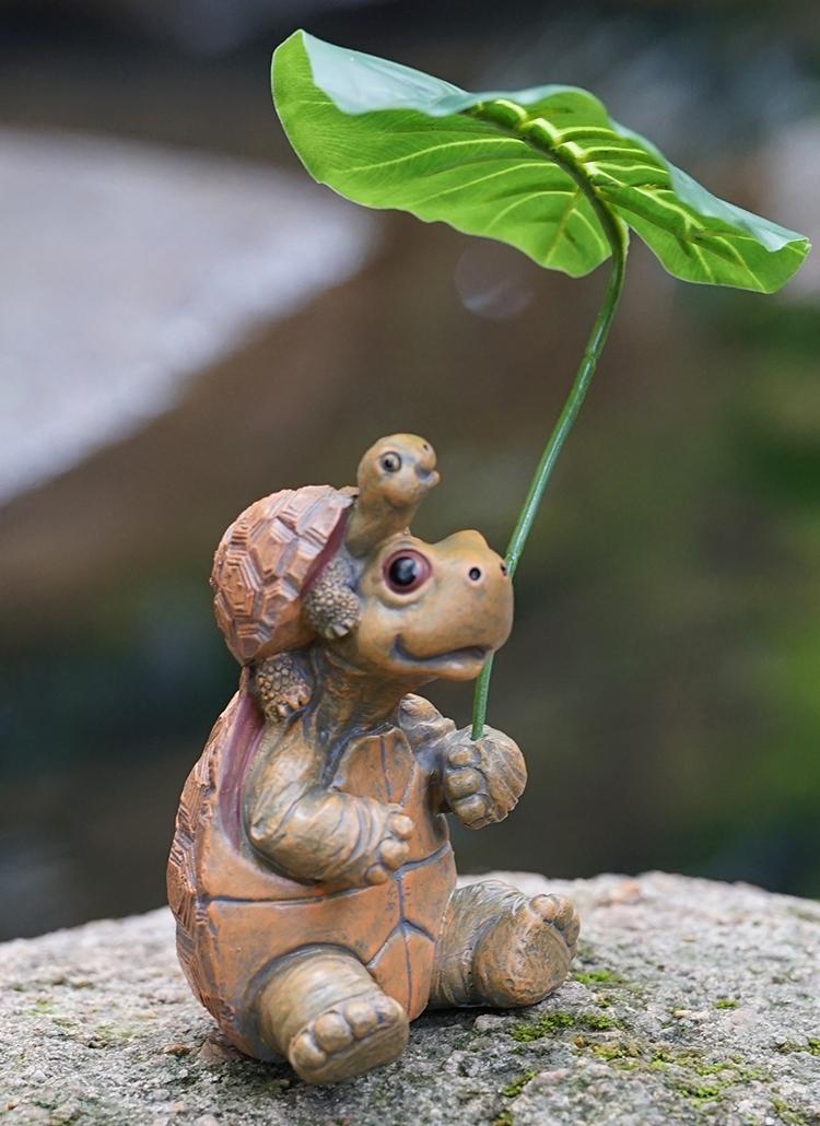 Resin Turtle Fish Tank Decorative Ornament, Creative Aquarium Decoration, Glass Fish Tank Accessory, Submerged Turtle Display Piece