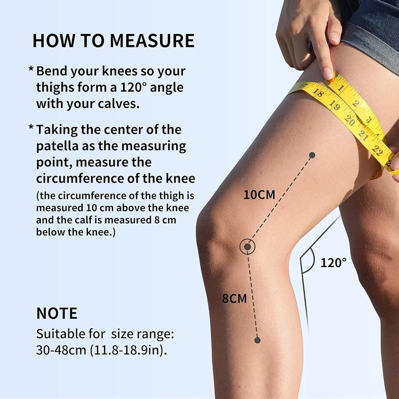 Ollas Professional Sports Knee Brace for Runner Workout Gym Basketball Volleyball Hiking Spicy Dill Knee Pain Relief Adjustable Patellar Belt Breathable Sponge Knee Pads