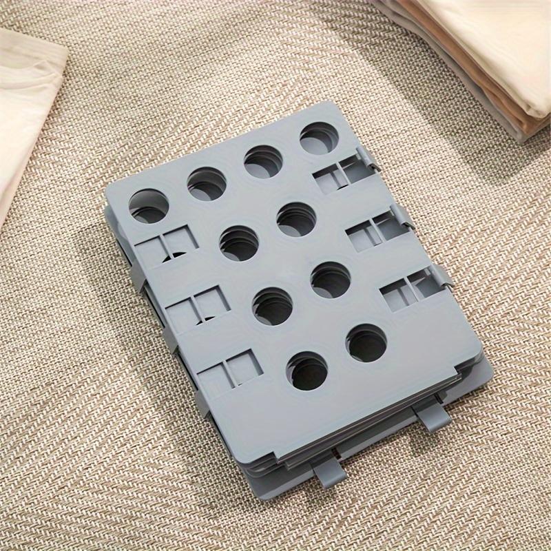 1pc Space-Saving Clothes Folding Board, Durable Plastic, Foldable for T-Shirts and More, Travel and Home Organization, Wall Mount Closet System, Portable Clothes Organizer