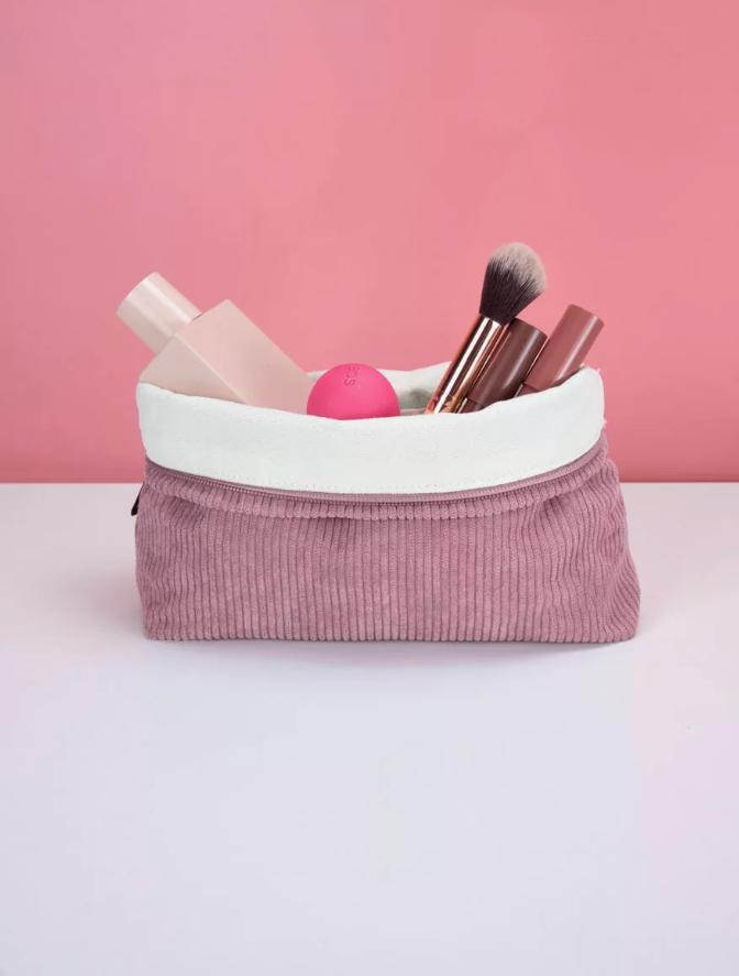 New Miffys Woman Corduroy Makeup Bag Female Cute Toiletry Bags Girl Kawaii Travel Portable Zipper Storage Wash Bag Birthday Gift