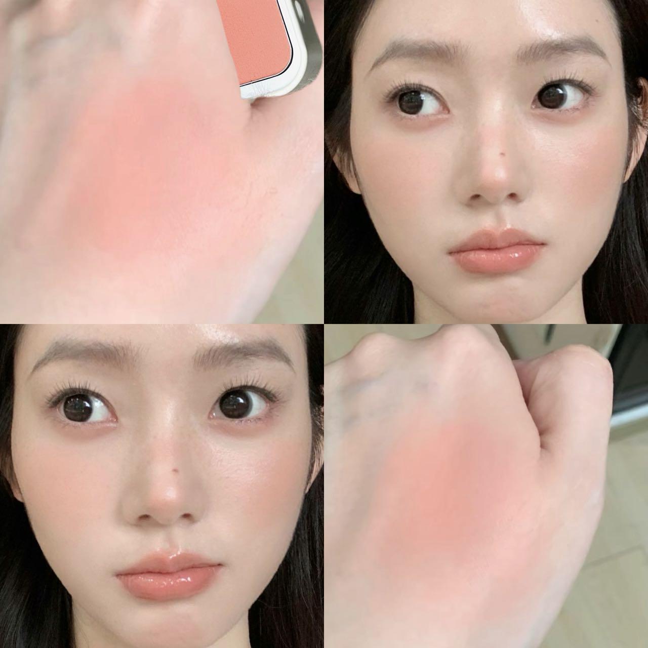 Lightweight Smooth Soft Blush, Matte, 4 Colors Available, Natural Look, Long-Lasting, Waterproof Sweatproof, Ideal Gift, Suitable for All Skin Types