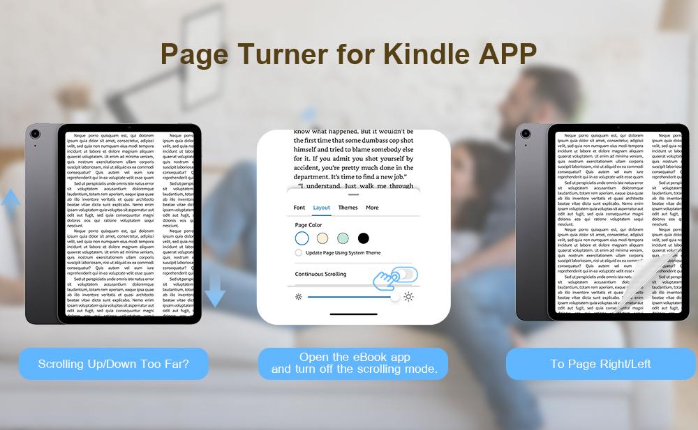 PUTARE Remote Control for TikTok Scrolling with Smartphone Holder Stand, Wireless Scroller Page Turner, Camera Shutter Video Recording for iOS Android, Cellphone Selfie Accessory,Upgraded