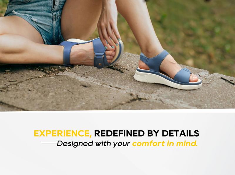 Women Massage Sandals Orthopedic Walking Platform Sandals