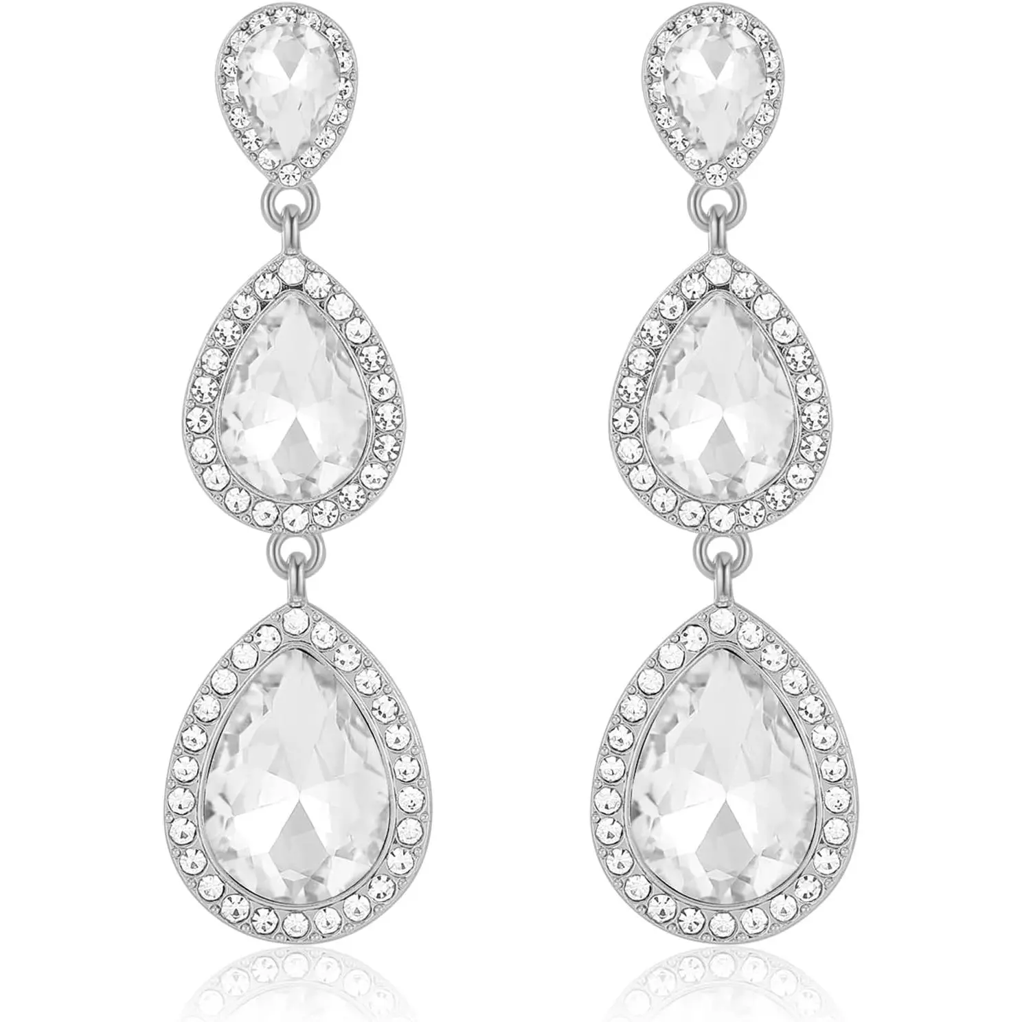 B07 Clear Silver-Tone