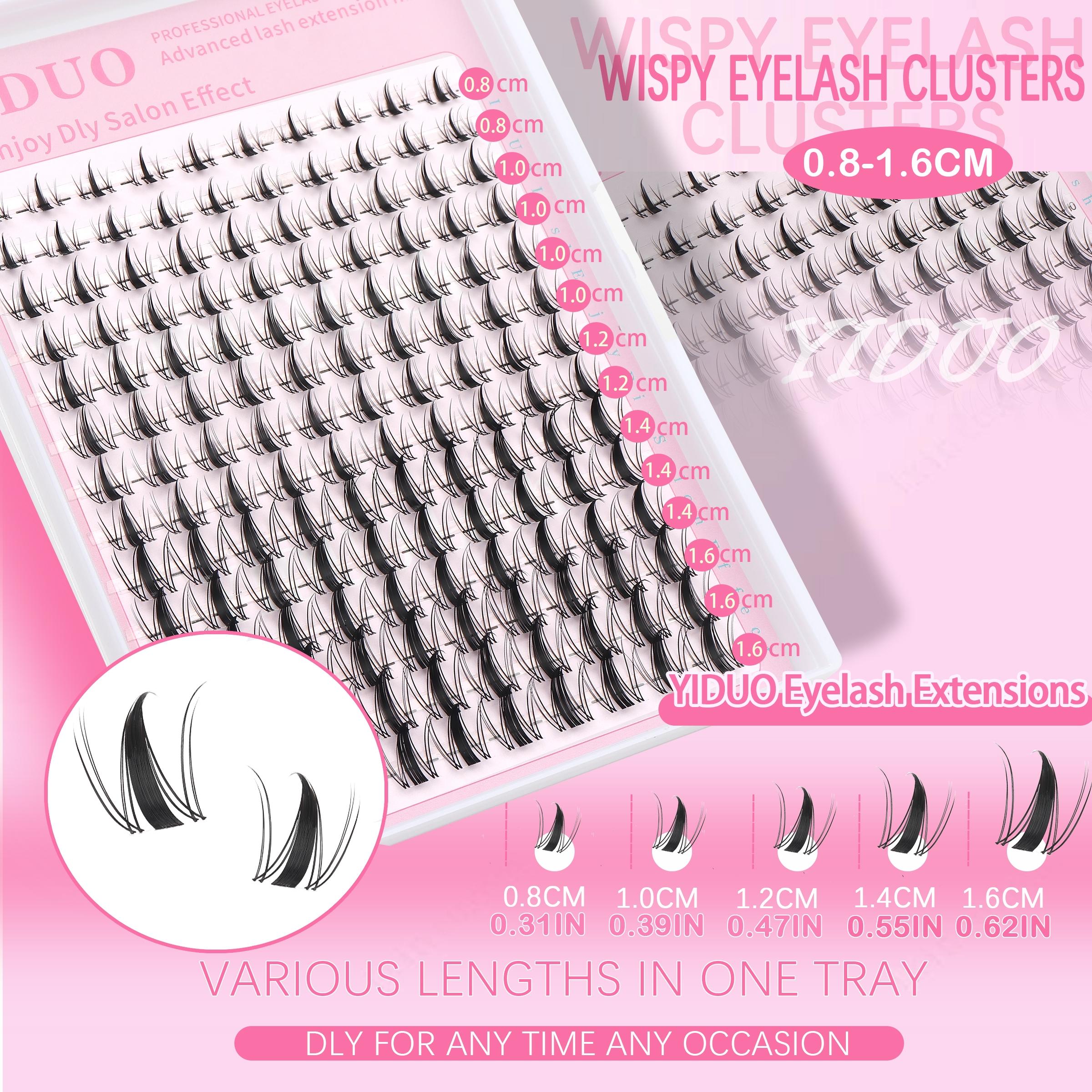5 Styles Lash Clusters Kit with Eyelash Tools: Bond and Seal | Lash Remover | Eyelash Brush | Lash Tweezers Manga+Manga&Bottom+Wispy+Fairy Lashes Extensions 5-16mm Natural Wispy Individual DIY Eyelash Kit Salon at Home | Long-Lasting Glam Effect Easy DIY