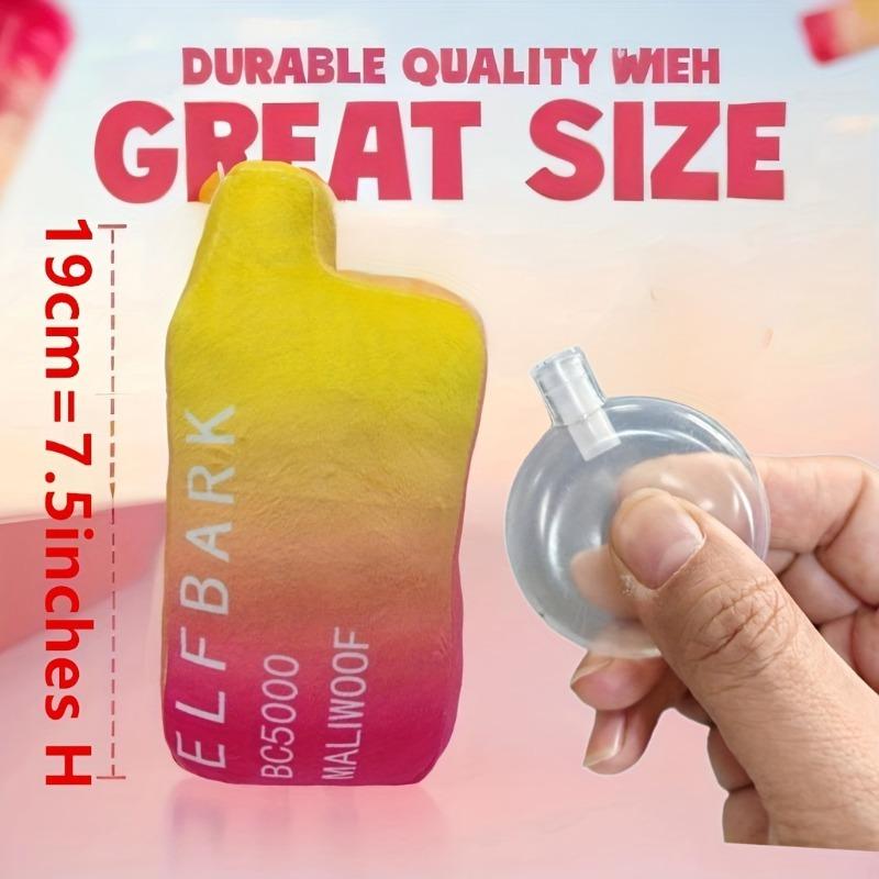 Elfbark Plush Dog Toy with Squeaker, Durable Bite-Resistant Chew Toys for Small Medium Large Dogs, Cute Squeaky Sound Pet Toys