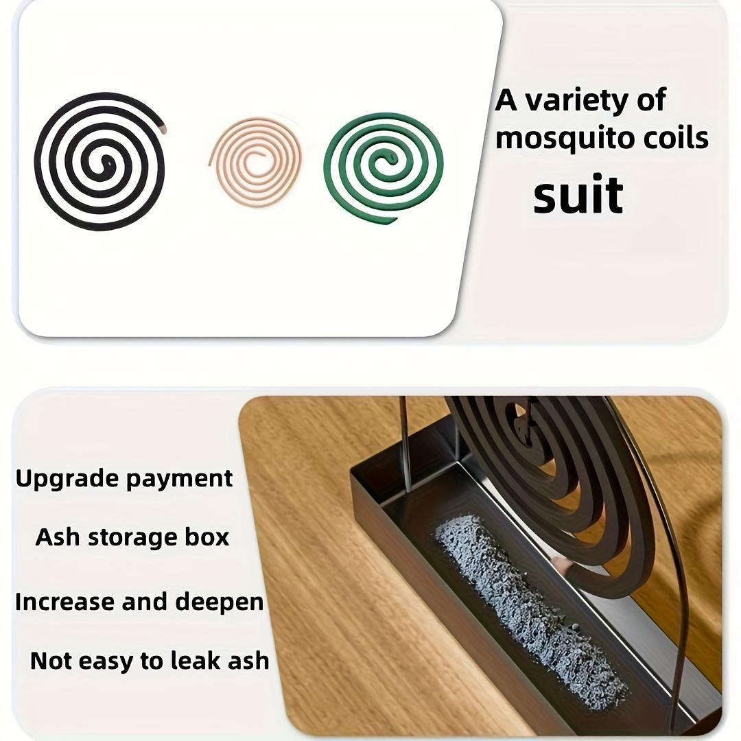 One Mosquito Coil Holder, Made of Metal, Suitable for Hanging Mosquito Coils or Sandalwood Incense, Suitable for Decorating Living Rooms/bedrooms and Outdoor Camping