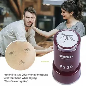 Novelty Dead Mosquito Stamp, Wacky Cartoon Insect Design, Portable Mini Gadget, Ideal for Pranks, Mini Gifts, Sports & Outdoor Accessory Fun