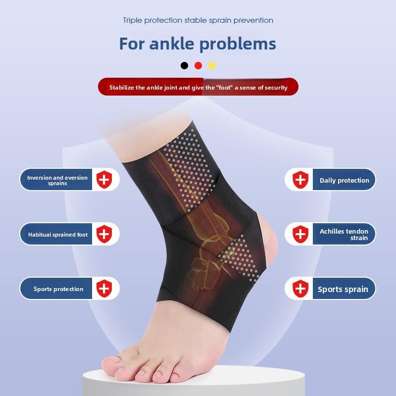 Lightweight Sporty Protective Gear - Ankle Protection Cover, Anti-Sprain Ankle Fixator, Wrist Joint & Shoulder Pads for Running