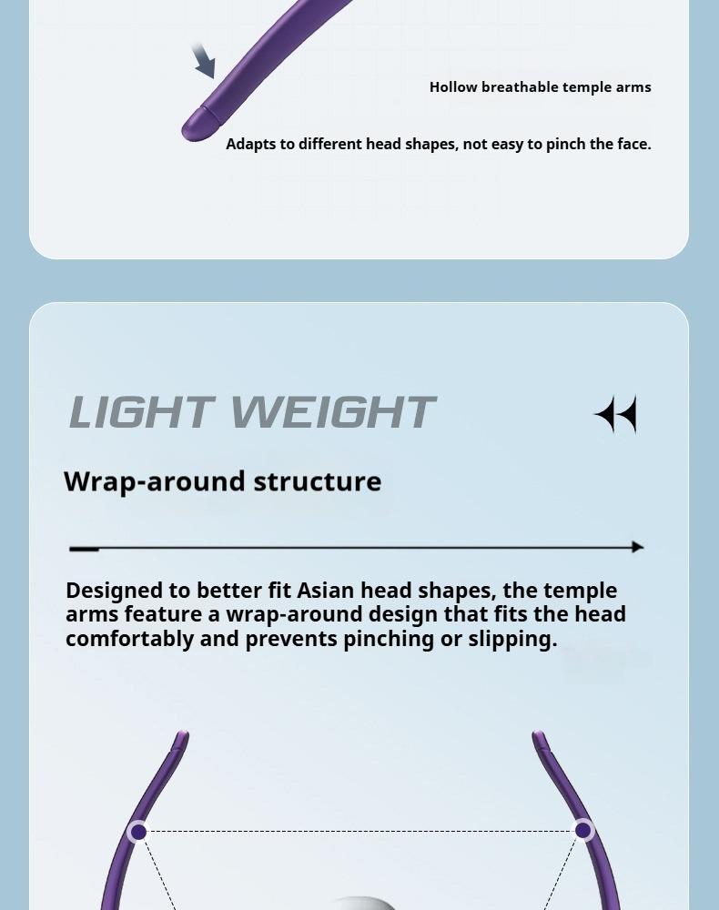 Professional Sports Sunglasses HD Cycling Windproof Glasses Outdoor UV Protection Sun Glasses Marathon Hiking Eyewear