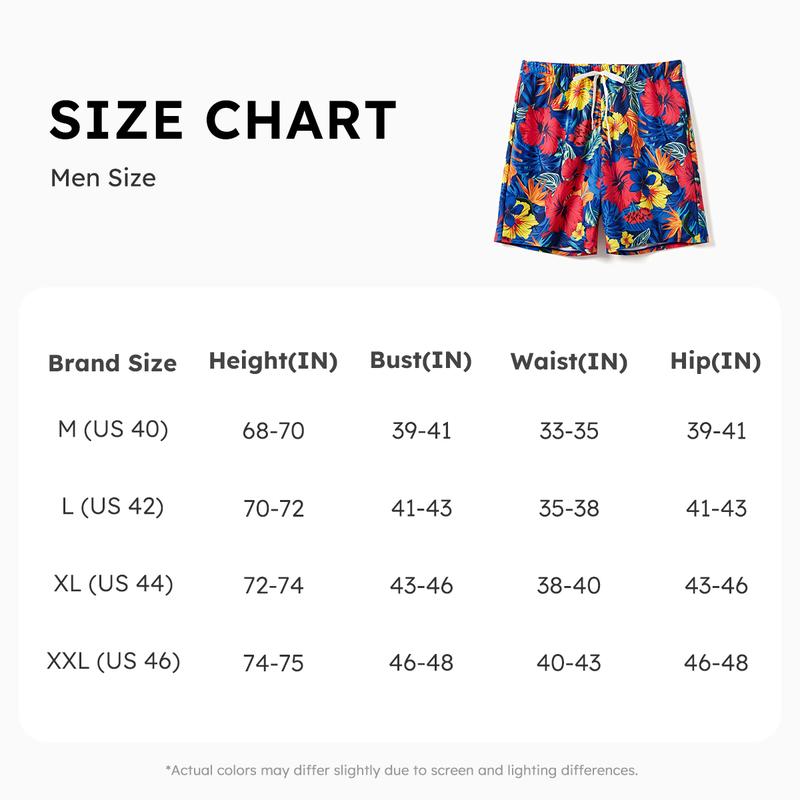 PatPat Swimsuits Tummy Control High Waisted Two-piece Full Support Family Matching Swimwear and Allover Floral Print Swim Shorts Bathing Suits Spring Break Spingtok