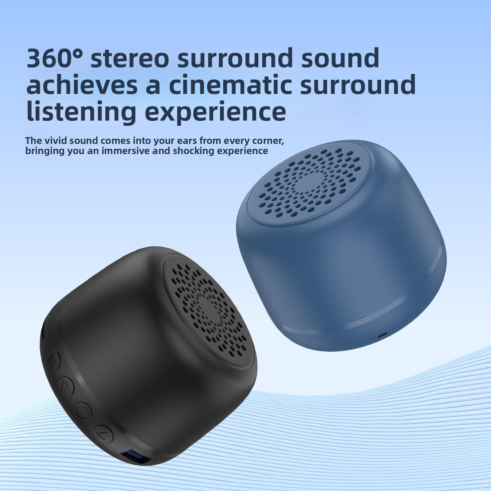 Macaron Bluetooth speaker waterproof wireless mini speaker mini subwoofer for car and outdoor use with high sound quality