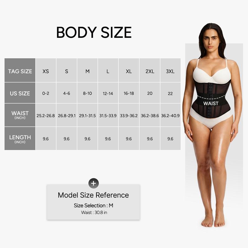 Nebility Women's 3 Belts Sports Belt Shapewear for Daily Gym Basic Minimalist Faja Comfort Womenswear Body Sculpting Compression Workout Waistband Exercise Waistband Corset Waist Shaping Elastic Sport Band Lady