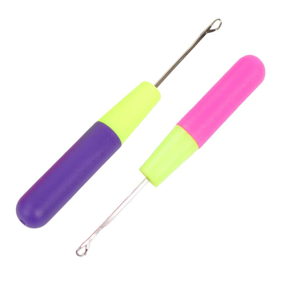 Latch Hook Tool, Latch Hook Crochet Needle for Micro Braids, Hair Extension, Feather and Carpet