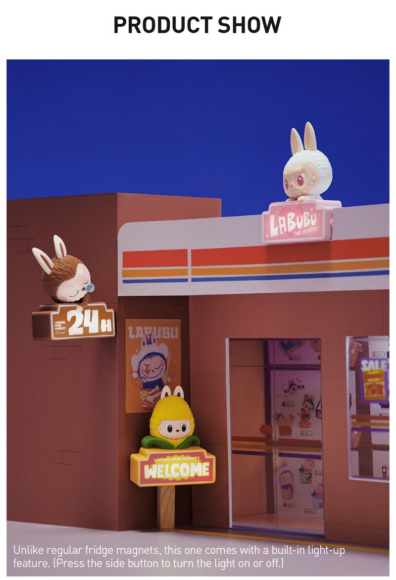 POP MART THE MONSTERS Wacky Mart Series-Fridge Magnet Blind Box