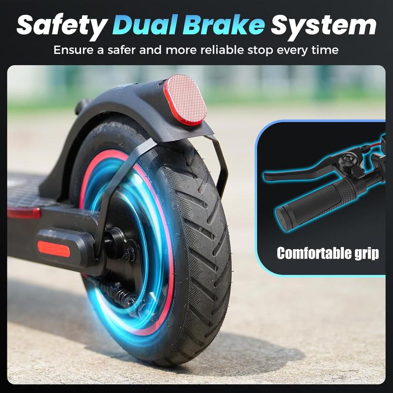 【Christmas Sales】 Long Range Electric Scooter for Adults, 1000W/750W/350W Motor, 28/21/18 MPH Max Speed, 37/35/25 Miles Long Range,  Foldable High-Speed Electric Scooter with APP,  with Dual Suspensions, Dual Braking