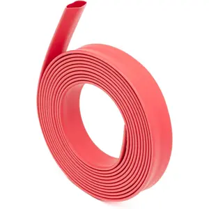 1/2" Heat Shrink Tubing 3:1 Ratio Dual Wall Adhesive Lined Marine Grade Waterproof Insulation Electrical Industrial Cable Wire Tube Wrap Red 10FT