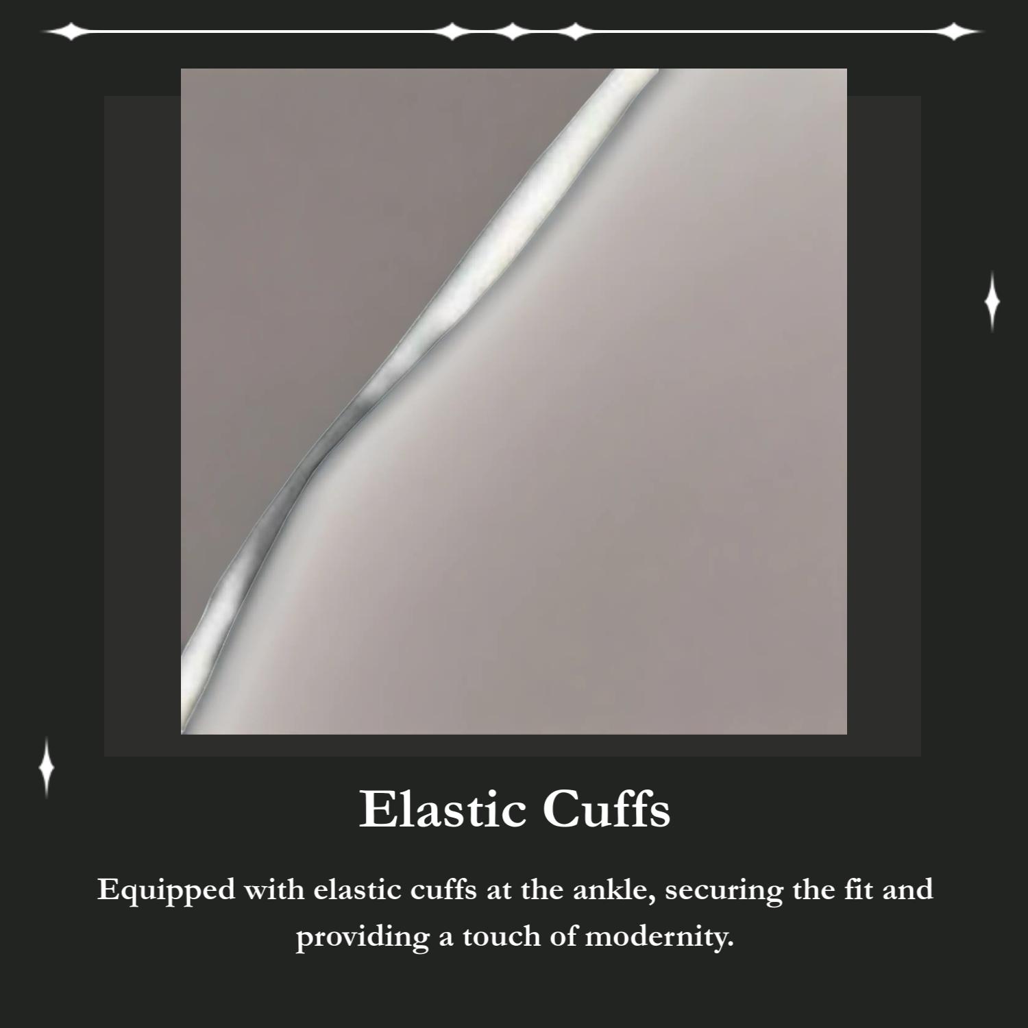 Men's Casual Sporty Long Pants, Loose Fit Drawstring Cuff, Fashionable Print, Lightweight Fabric, Perfect for Daily Wear