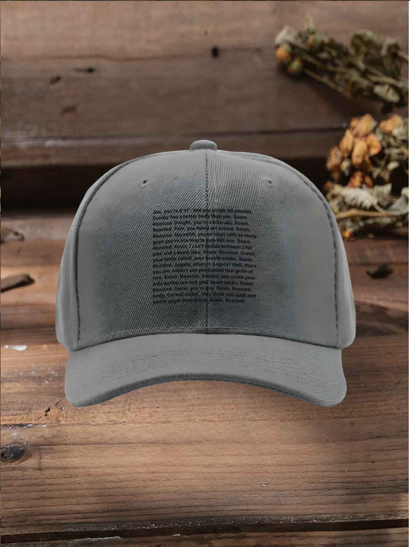Scott's Boom Roasted Speech 2026 new model Classic Baseball Cap-Adjustable Suitable for Both Men and Women Available in Multiple Colors Comfortable Breathable Hat Suitable for Men and Women