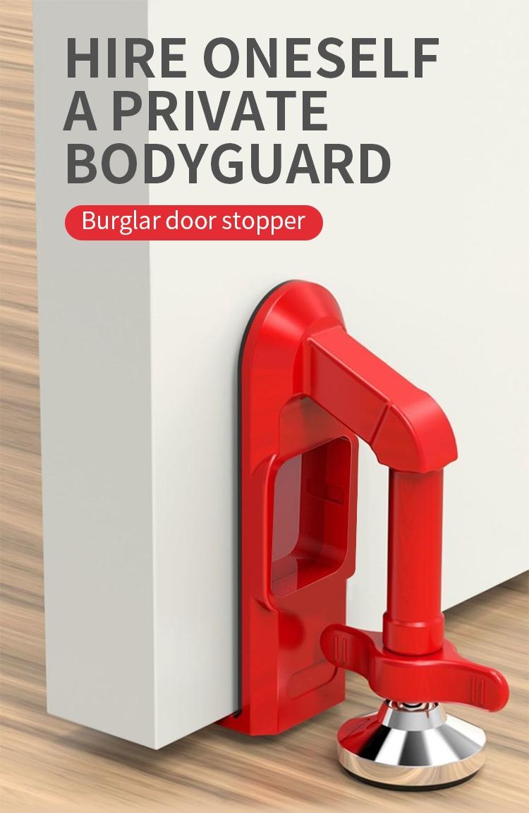 Door Stopper Anti-Theft Door Holder, Hotel Travel Safety Device, Home Security Door Blocker, Self-Defense Tool, Prevent Collision