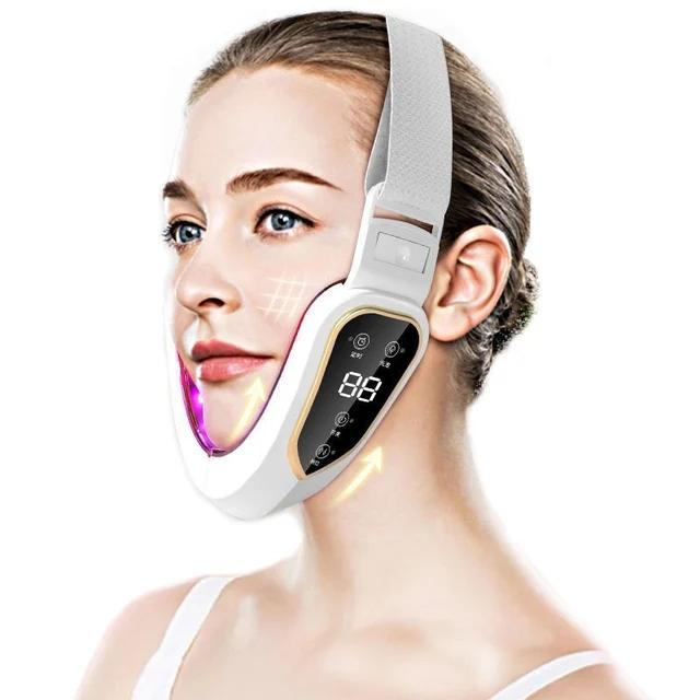 Double Chin Machine Facial Lifting Device with 5 Modes & 12 Intensity ...