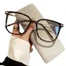 Unisex trendy square-frame glasses with a tortoiseshell pattern—featuring large, wide-rimmed plastic frames designed for adults. Whether you’re viewing screens at home or wearing them as an everyday accessory, they are a stylish and attractive choice.