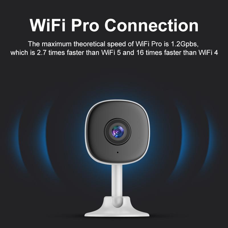 No WiFi Needed Mini Security Camera | Built in AP Hotspot | High Pixel, Easy Install, Night Vision