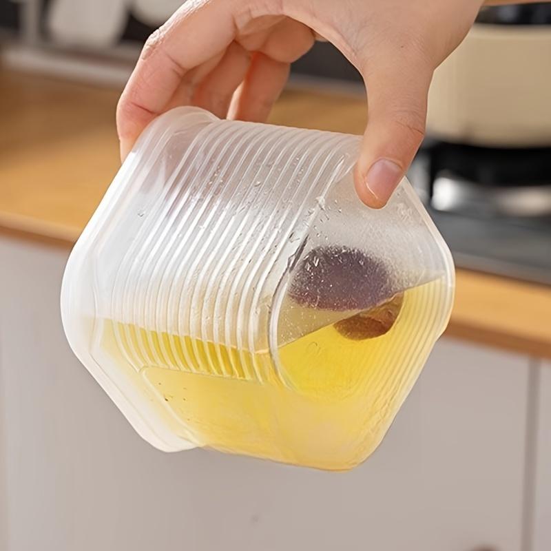 7-Piece Leak-Proof Stackable Food Storage Containers with Lids, Durable PP Material, Ideal for Meat Fruits Vegetables, Indoor Outdoor Use