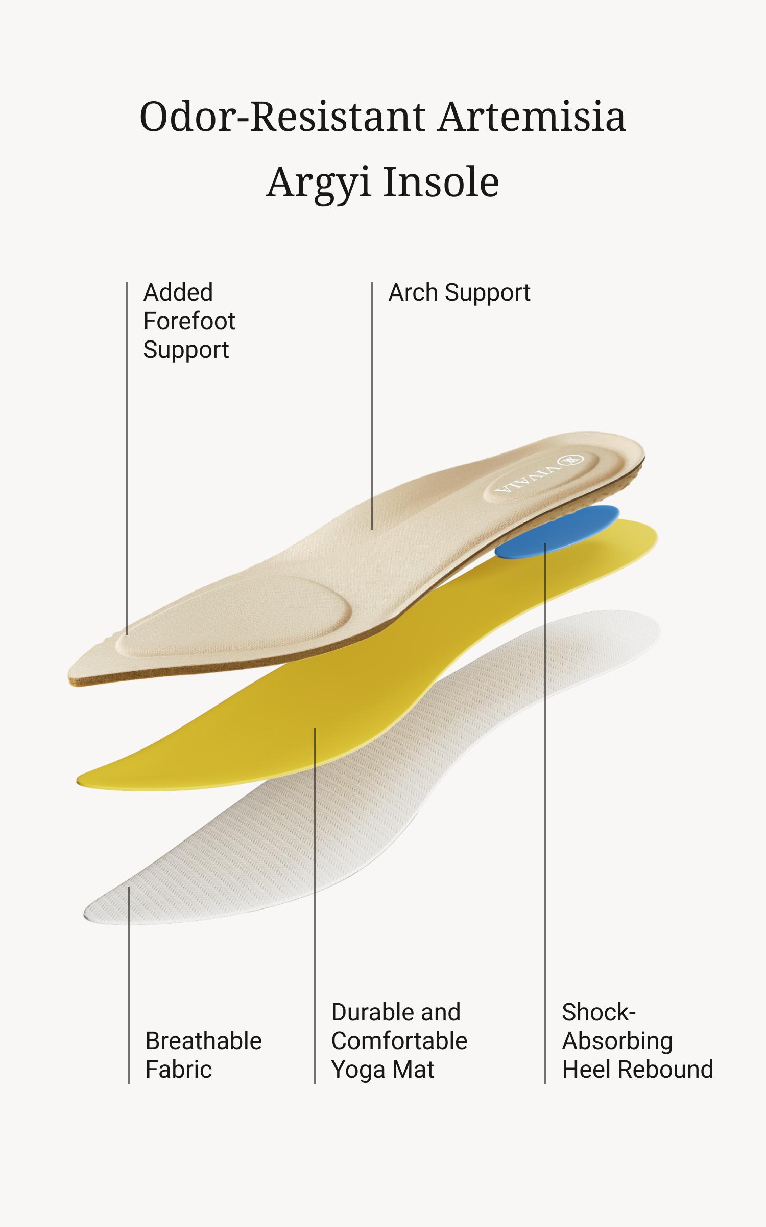 VIVAIA Women's Pointed-Toe Knit Ballet Flats ,Wide Feet Friendly With Herbal Arch Support Water-Repellent,Machine Washable, Zero Break-in Elegant Work / Daily Commute / Travel (Aria 5°)  Free Shoe Charm Designated Color Until Sold Out Randomly SpringState