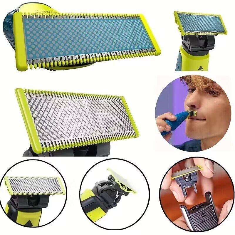 Oneblade Replacement Blades Compatible with Oneblade Qp2523, 6523, 2527, 2520, 2533, Durable Efficient Hair Removal Solution