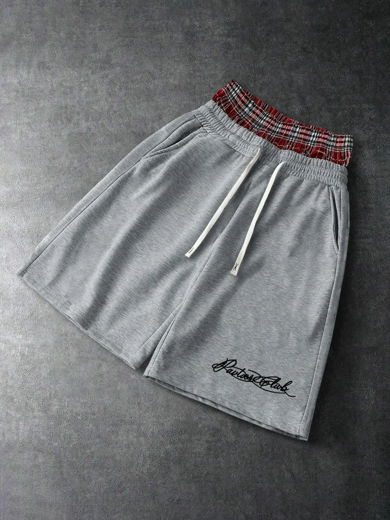 Men's Graphic Print Loose Fit Shorts, Drawstring Waist, Soft Breathable Fabric, Street Style, All Seasons, Casual Wear, Sports Fitness