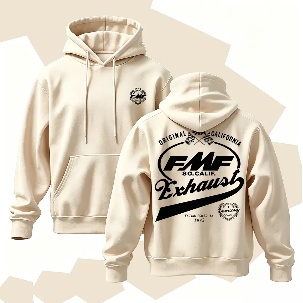 Vintage American Racing Hoodie: The Ultimate SoCal Streetwear Vibe! Old School Americana Long Sleeved Hoodie Sweatshirt  Pullover with Bold Retro Racing Graphics and Checkered Flags