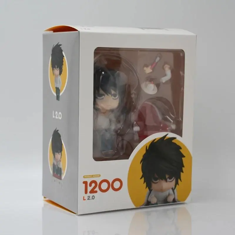 10cm Death Note Anime Figure #2674 Amane Misa Action Figure #1200 L #1160 Yagami Light Figurine PVC Collection Model Doll Toys