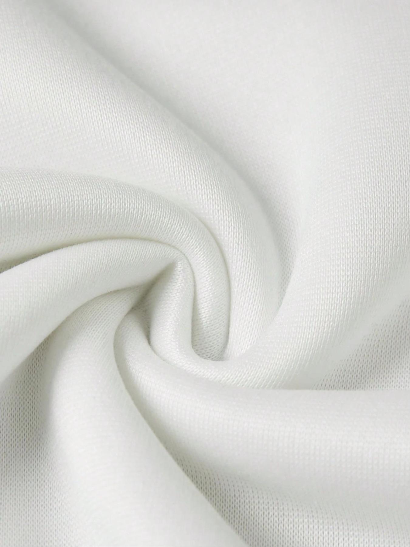 TikTok Trending Christian & American Flag-Themed Hoodie, White Style, Fitted, with 'One Nation Under God' Graphic Print, Perfect for Black Friday & Cyber Monday Deals, Ideal for Faith-Inspired Outfits and Christmas Gift Ideas