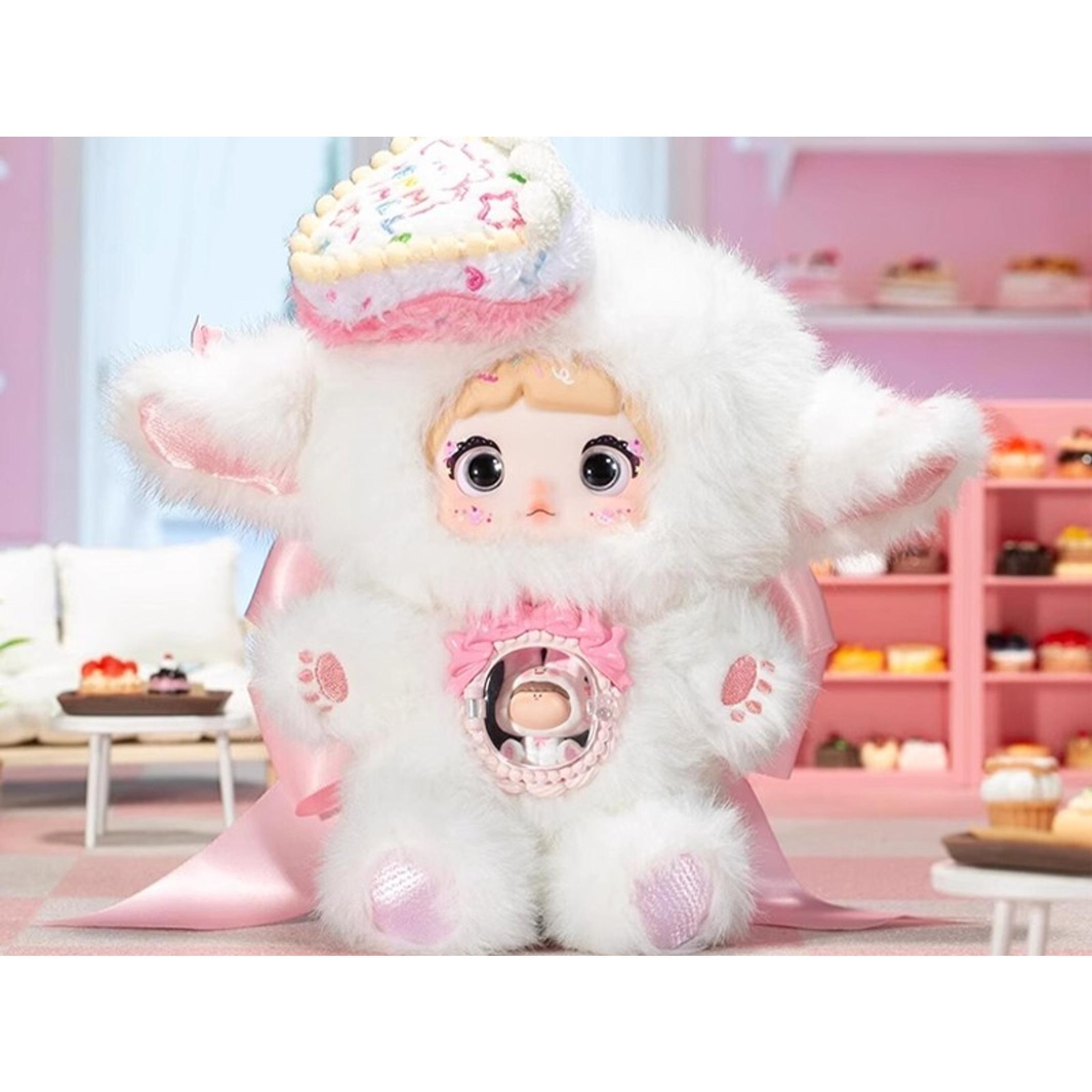 Kawaii Nommi Sweetheart Series Plush Blind Box, Cute Anime Stuffed Animals Mystery Box, Vinyl Plush Keychain Collectible for Birthday Christmas Valentine's Day Gifts(Gift)