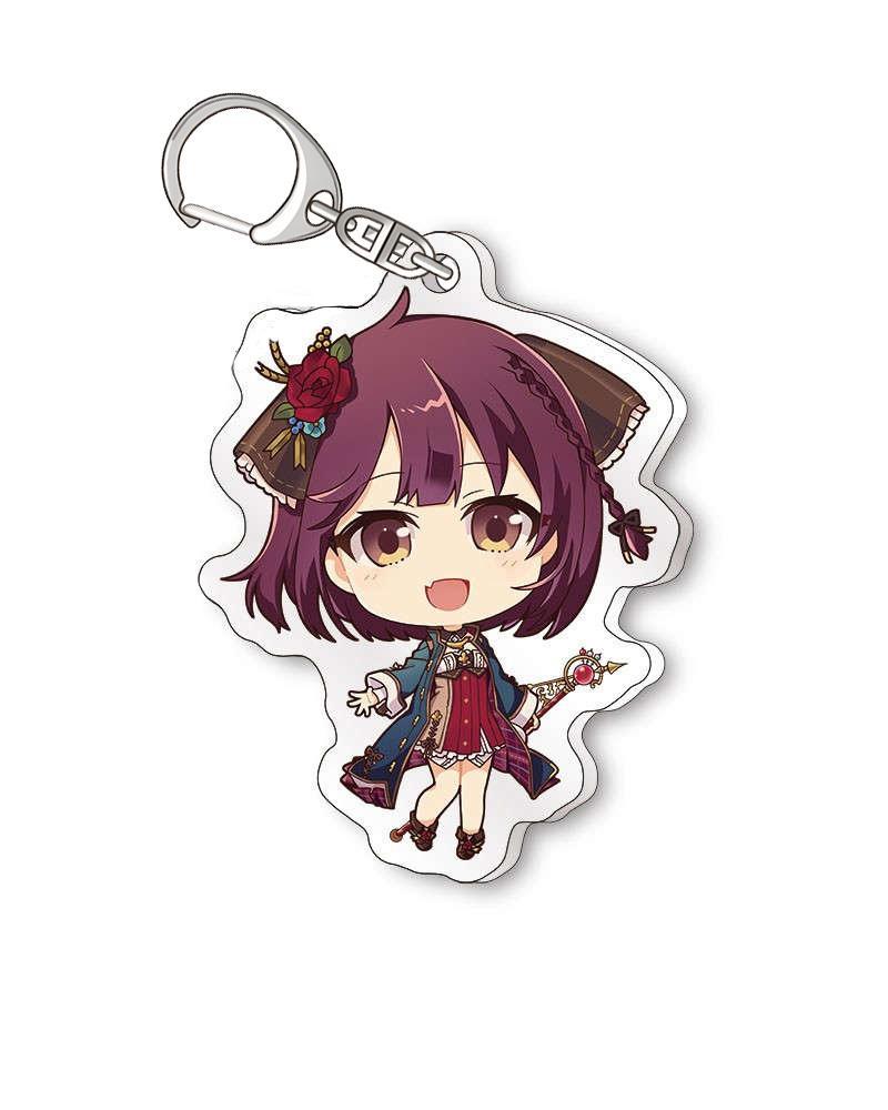 Anime Peripheral Store Lila Empel Klaudia Tao 25th Anniversary Acrylic HD Characters Keychain Pendant Fans Charm Gifts About 6cm