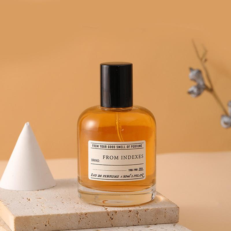 50ml Wooden Aromatherapy Perfume, Fragrance for Men and Women, Aromatic Woody Fragrance, Cozy Vanilla Bourbon Natural Essential Oil