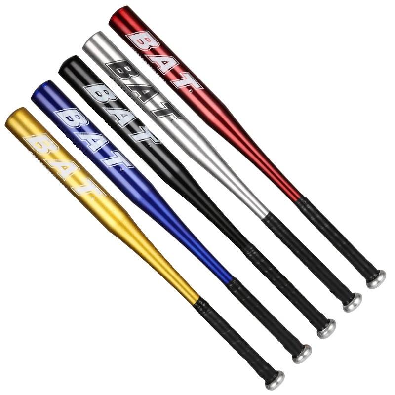 20inch Aluminum Alloy Baseball Bat Children Adult School Student Practice Stick Multiple Colors Softball Baseball Practice Batting Practice Equipment