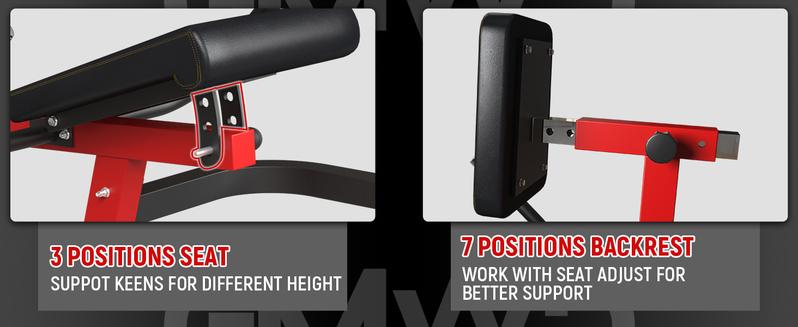 Leg Extension and Curl Machine, Lower Body Special Leg Machine, Adjustable Leg Exercise Bench with Plate Loaded, Leg Rotary Extension for Thigh, Home Gym Weight Machine Fitness Equipment Workout Equipment