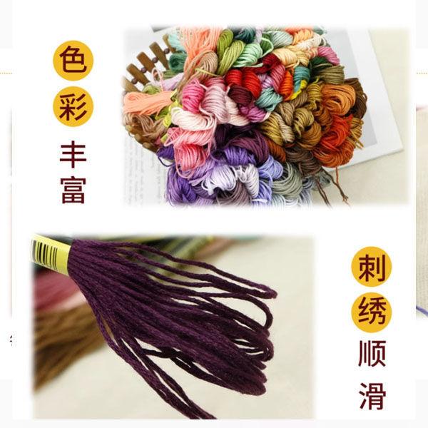 Cross Stitch Embroidery Thread Set, 447 Colors Cross Stitch Floss, 100% Polyester Cotton Blend, Ideal for DIY Crafts & Sewing Projects